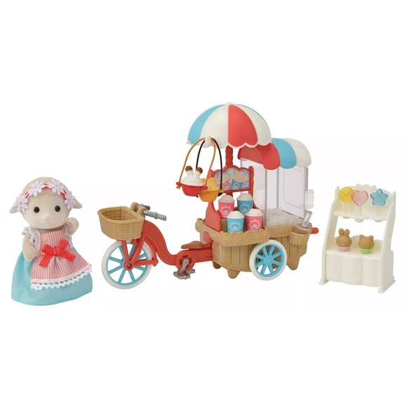 Calico Critters Popcorn Trike, Dollhouse Playset with Figure and Accessories - Picture 2 of 3